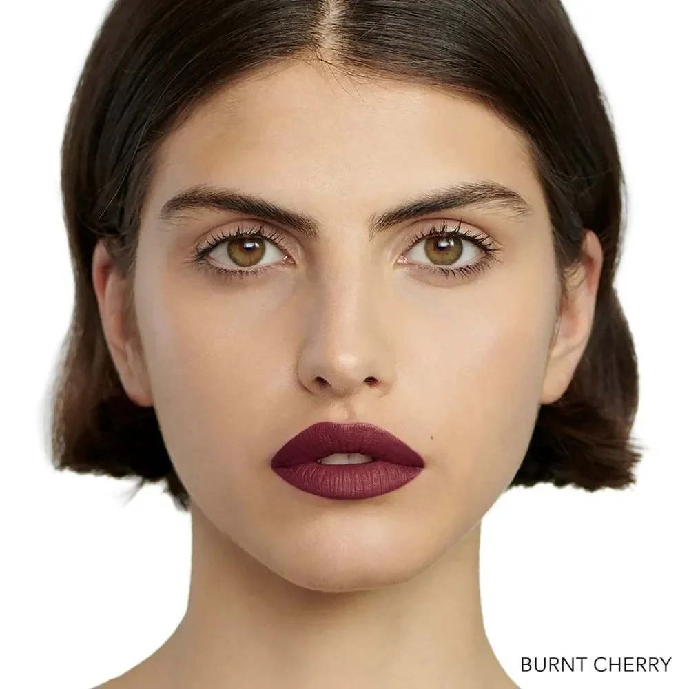 Bobbi Brown Luxe Matte Lip Color in Burnt   Cherry (Berry Red)